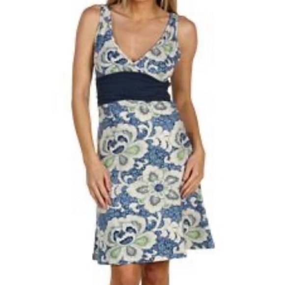 Patagonia Margot Sundress Empire Waist Floral Print Size XL - Picture 1 of 7